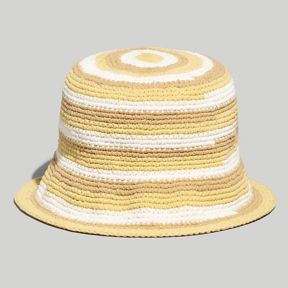 Madewell Crocheted Bucket Hat